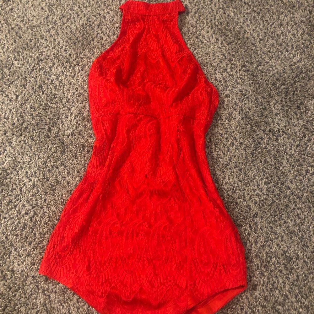SEXY RED DRESS